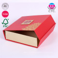 custom folding mooncake paper box without handle